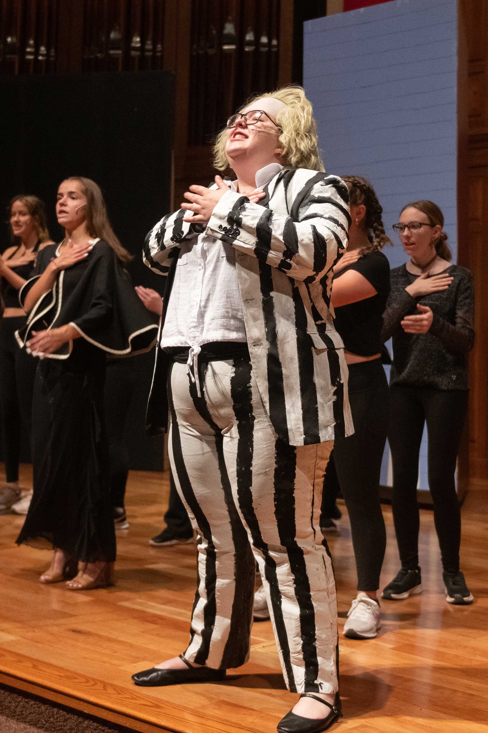 photo from 2025 summer theatre camp production of Beetlejuice