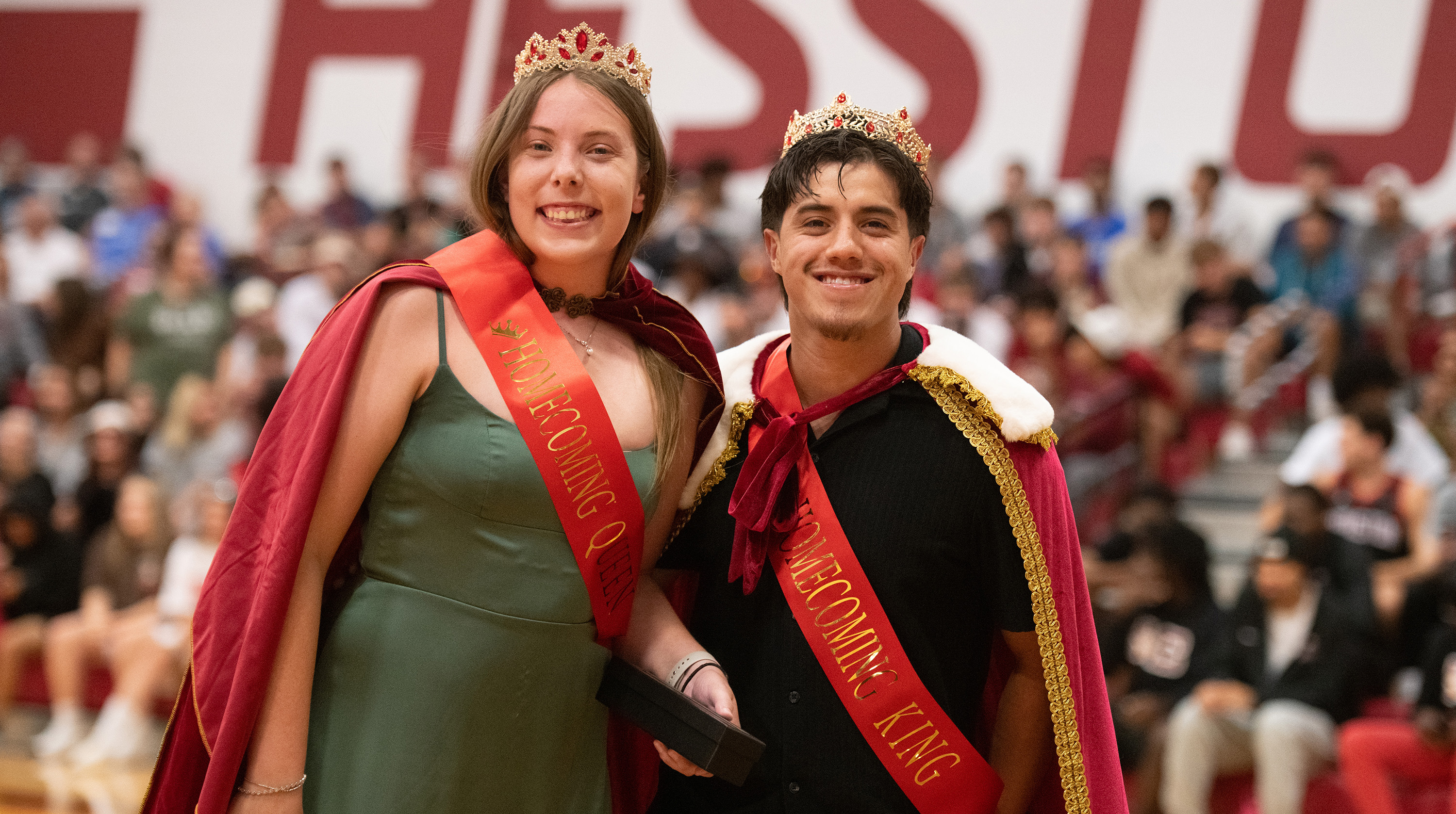 Homecoming 2026 photo - queen Ashleigh Williams and king