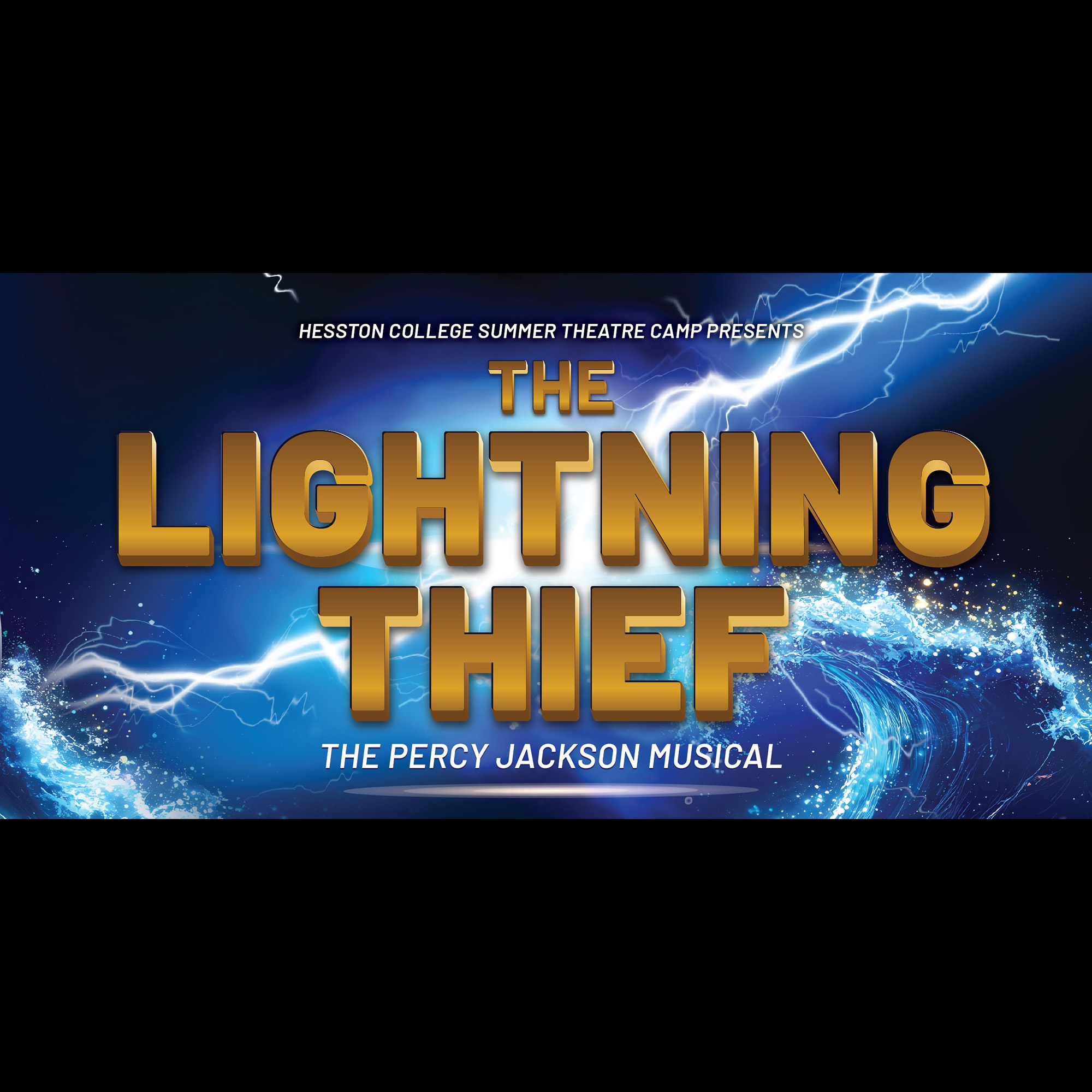 The Lightning Thief: The Percy Jackson Musical promotional graphic