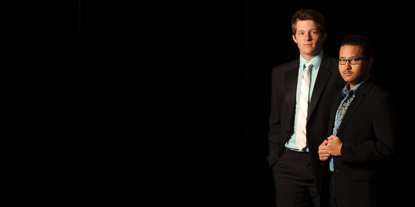 photo - Bryce Elder and Galed Krisjayanta