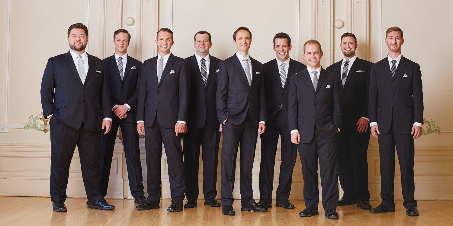 promotional photo of the vocal group Cantus