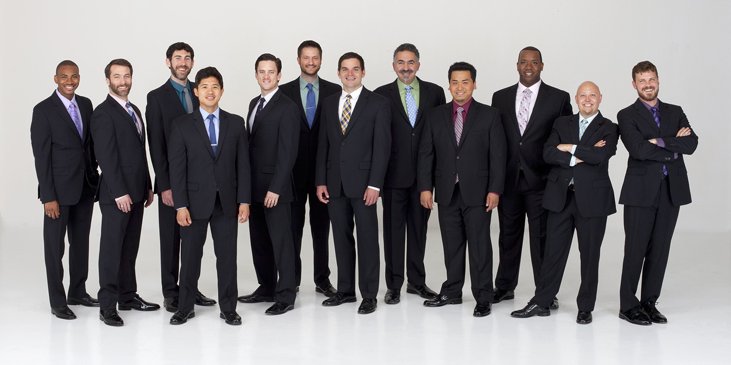 promotional photo - vocal group Chanticleer