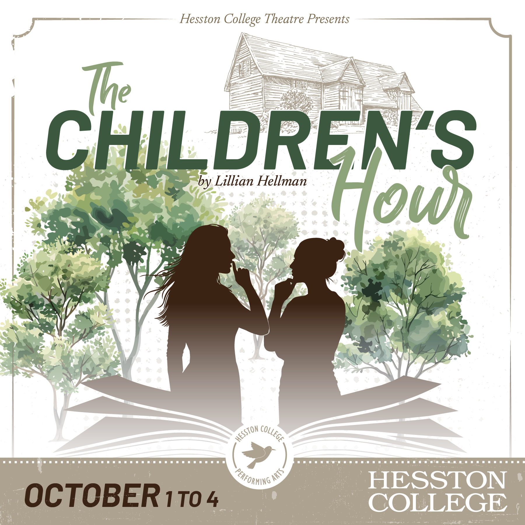 promotional graphic - “The Children’s Hour”