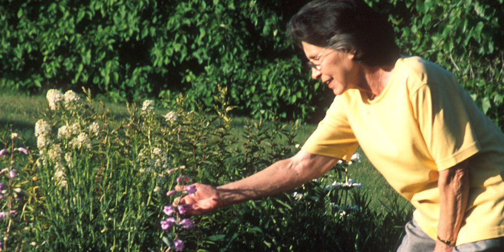 photo - Evie Dyck, 1952 Hesston Academy graduate and founder and namesake of the Dyck Arboretum of the Plains in Hesston, leaves behind a treasured legacy with her April 7 passing.