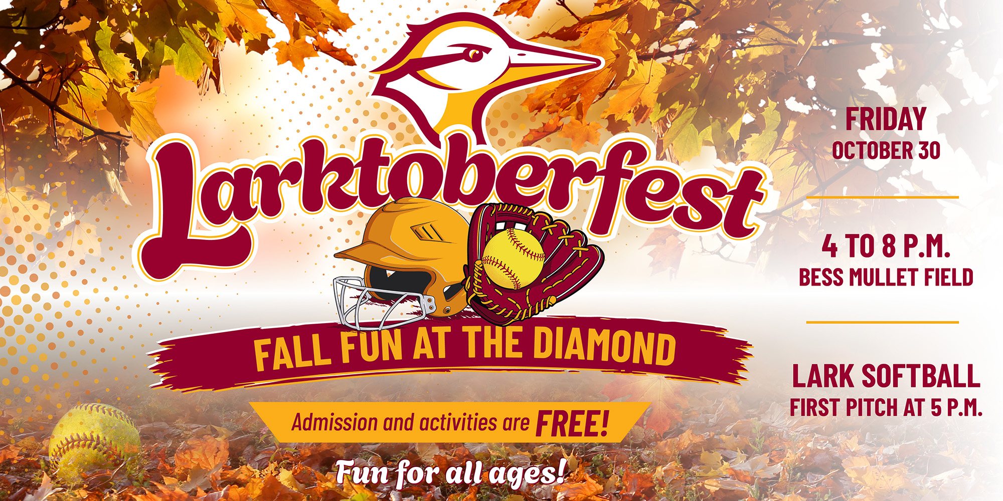 promotional graphic - Larktoberfest