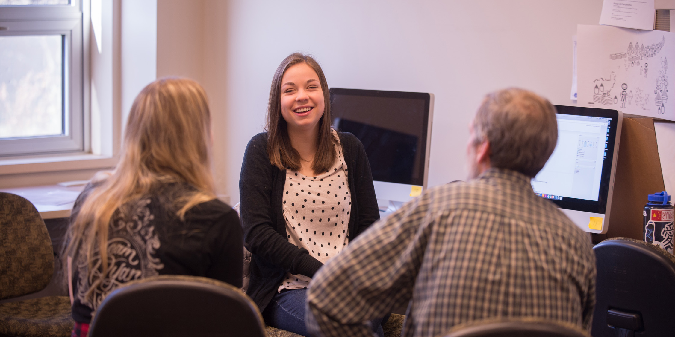 photo of Mackenzie Miller in class