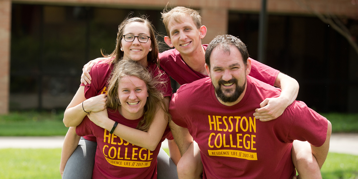 photo - 2017-18 Hesston College resident directors