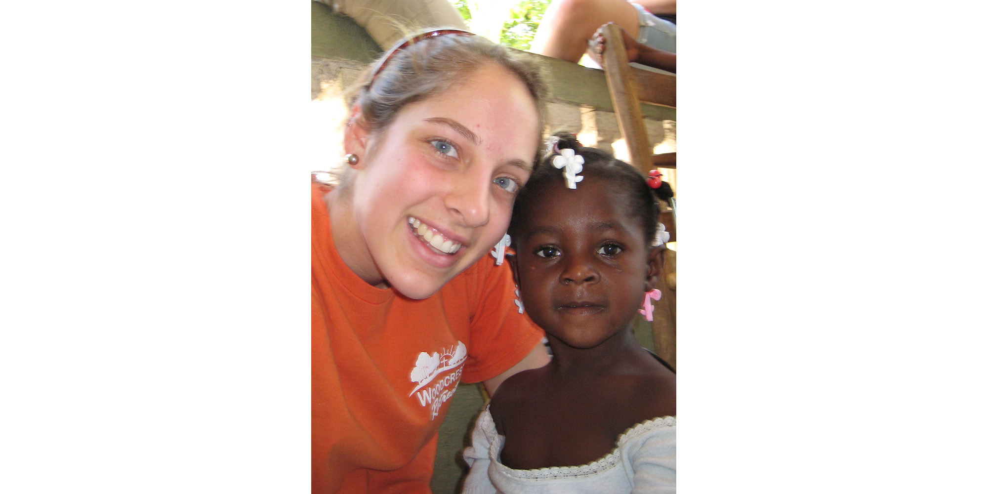 photo - Hesston College student Saralyn Mast spent a week working with orphans in Haiti during Christmas break.