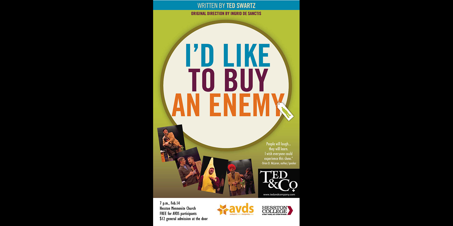 Ted & Co. promotional poster for the show, 