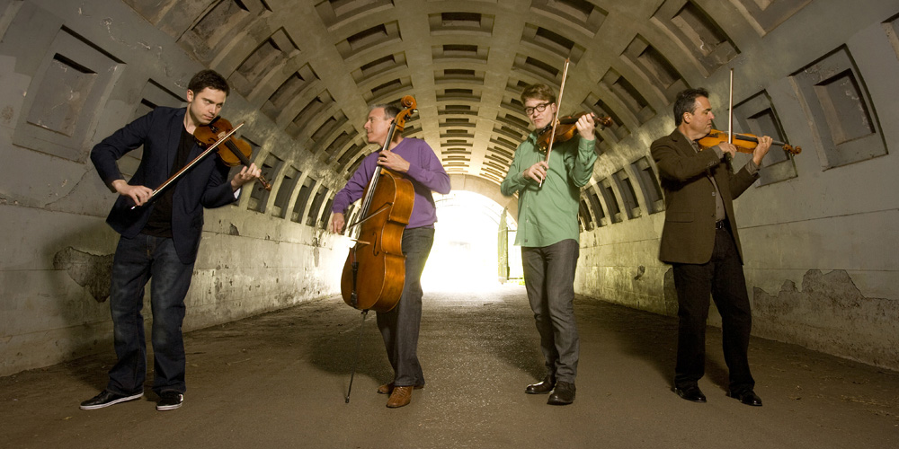 promotional photo - Turtle Island Quartet