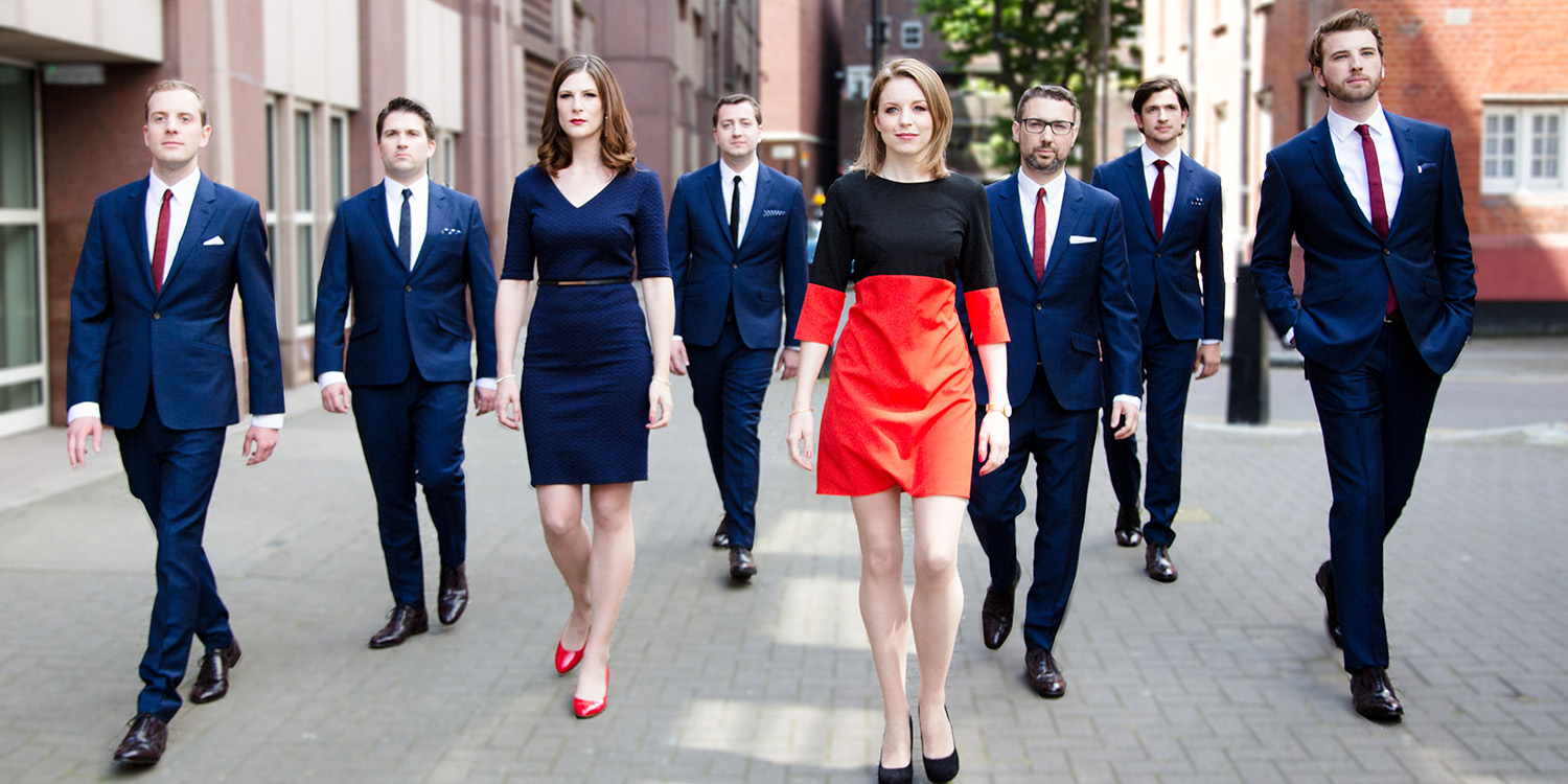 promotional photo - vocal group VOCES8