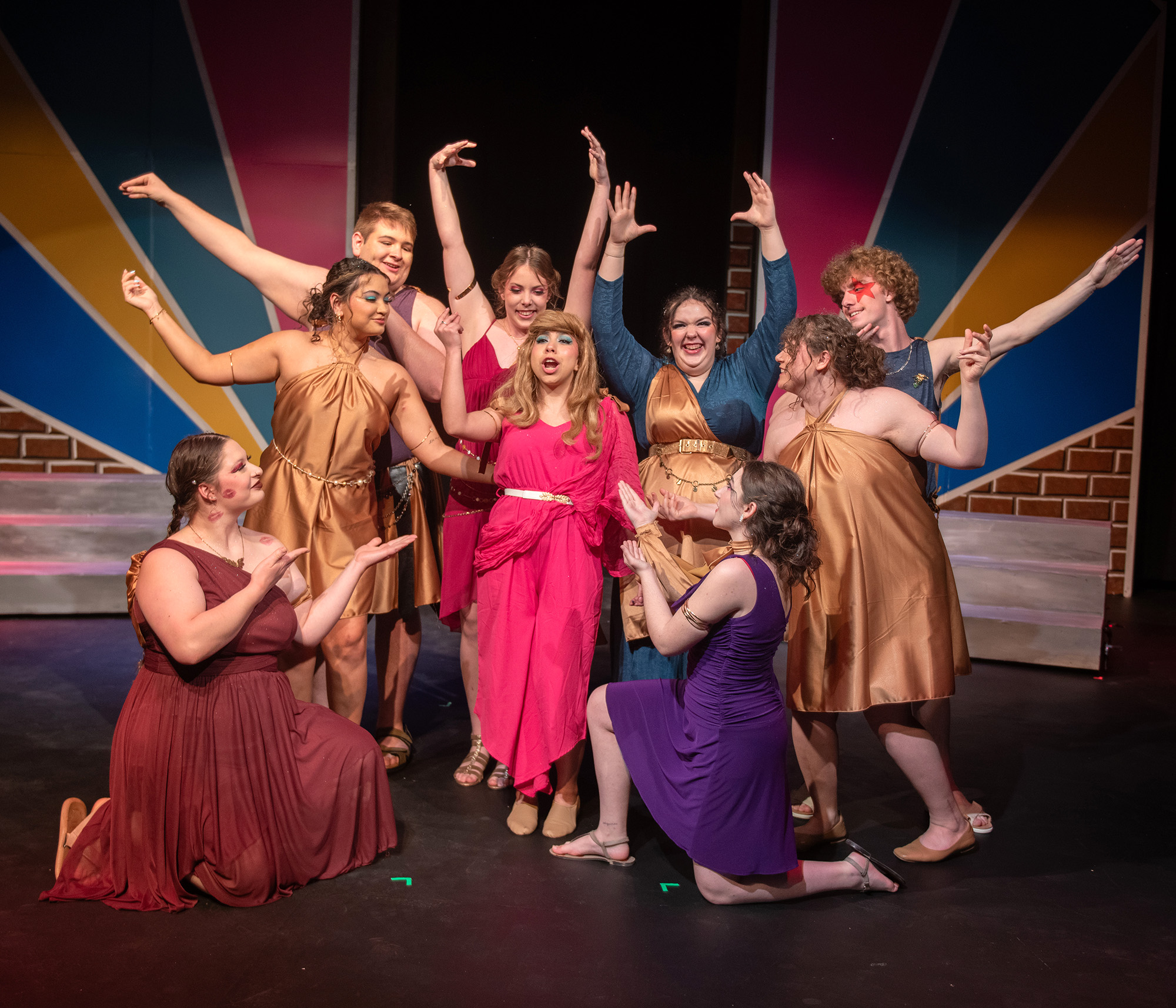 production photo from the fall 2025 show, “Xanadu”
