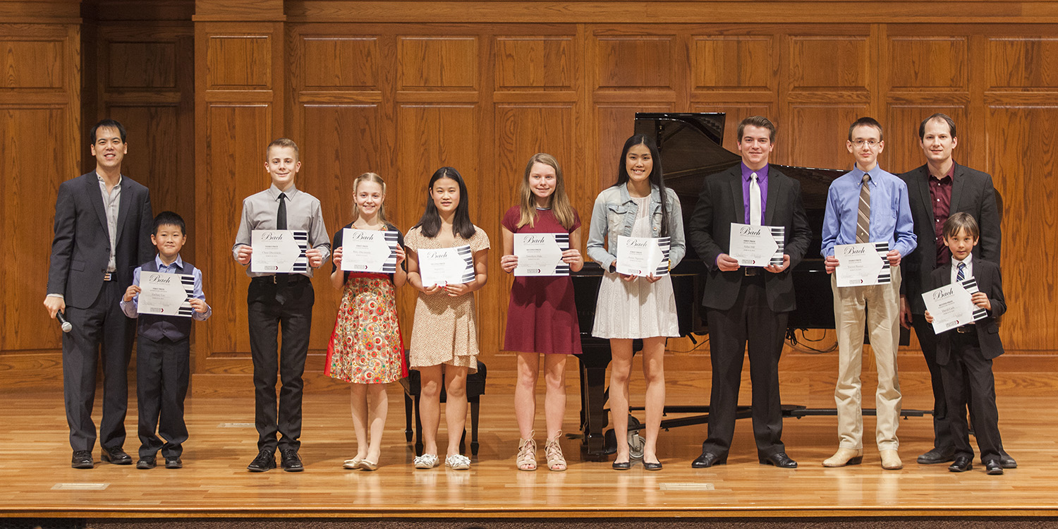 photo - 2018 BachFest Keyboard Contest winners