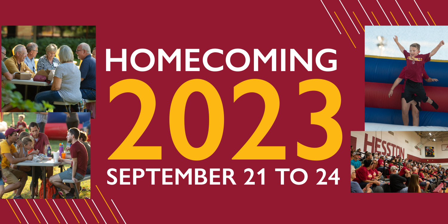 Homecoming 2023, September 21 to 24.