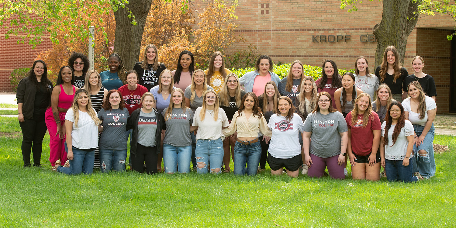 Group of nursing students, class of 2023.