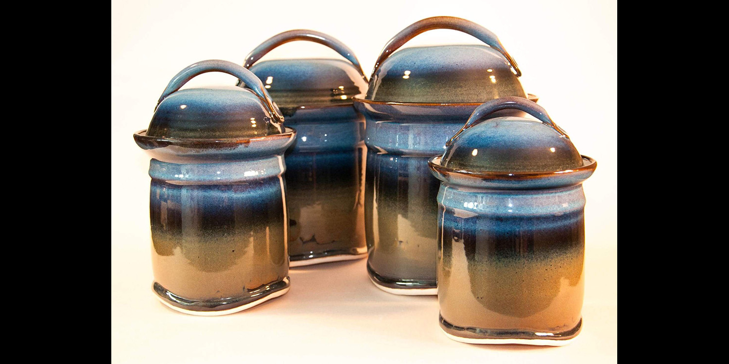 photo - ceramics by Isaac Shue, Hesston College alumnus