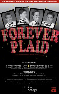 Forever Plaid promotional poster