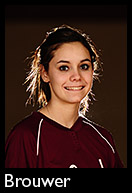 2011 Hesston College softball player Samantha Brouwer