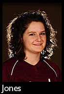 2011 Hesston College softball player Kenzie Jones