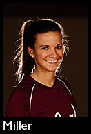 2011 Hesston College softball player Michelle Miller