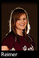 2011 Hesston College softball player Courtney Reimer