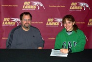 Karen Cantu signs to play soccer for Hesston College