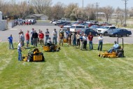 Hesston College Business students visit Excel Industries, a local manufacturer.