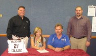 Shalynn Loring signs letter of intent