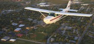 Hesston College airplane