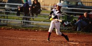 Hesston College softball action photo