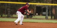 Hesston College baseball action photo