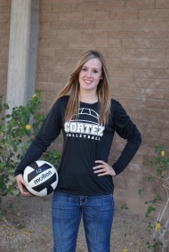 2012 Hesston College Volleyball recruit Vanessa Eubank