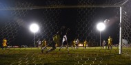 Hesston College women's soccer action photo