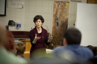 Hesston College Bible and Ministry instructor Michele Hershberger teaches Biblical Literature.