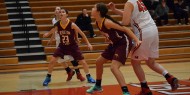 Hesston College women's basketball photo by Masayo Satoh