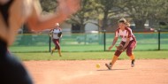 softball action photo