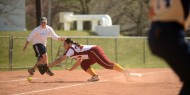 softball action photo