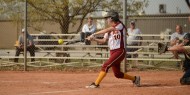 softball action photo