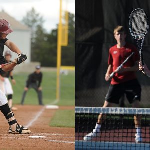 Spring 2016 Hesston College baseball and men's tennis action photos