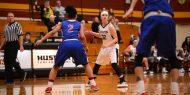 women's basketball action photo