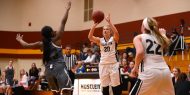 women's basketball action photo