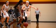 women's basketball action photo