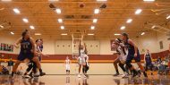 Hesston College women's basketball action photo - Whitney Green