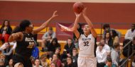 Hesston College women's basketball action photo - Naomi Smith