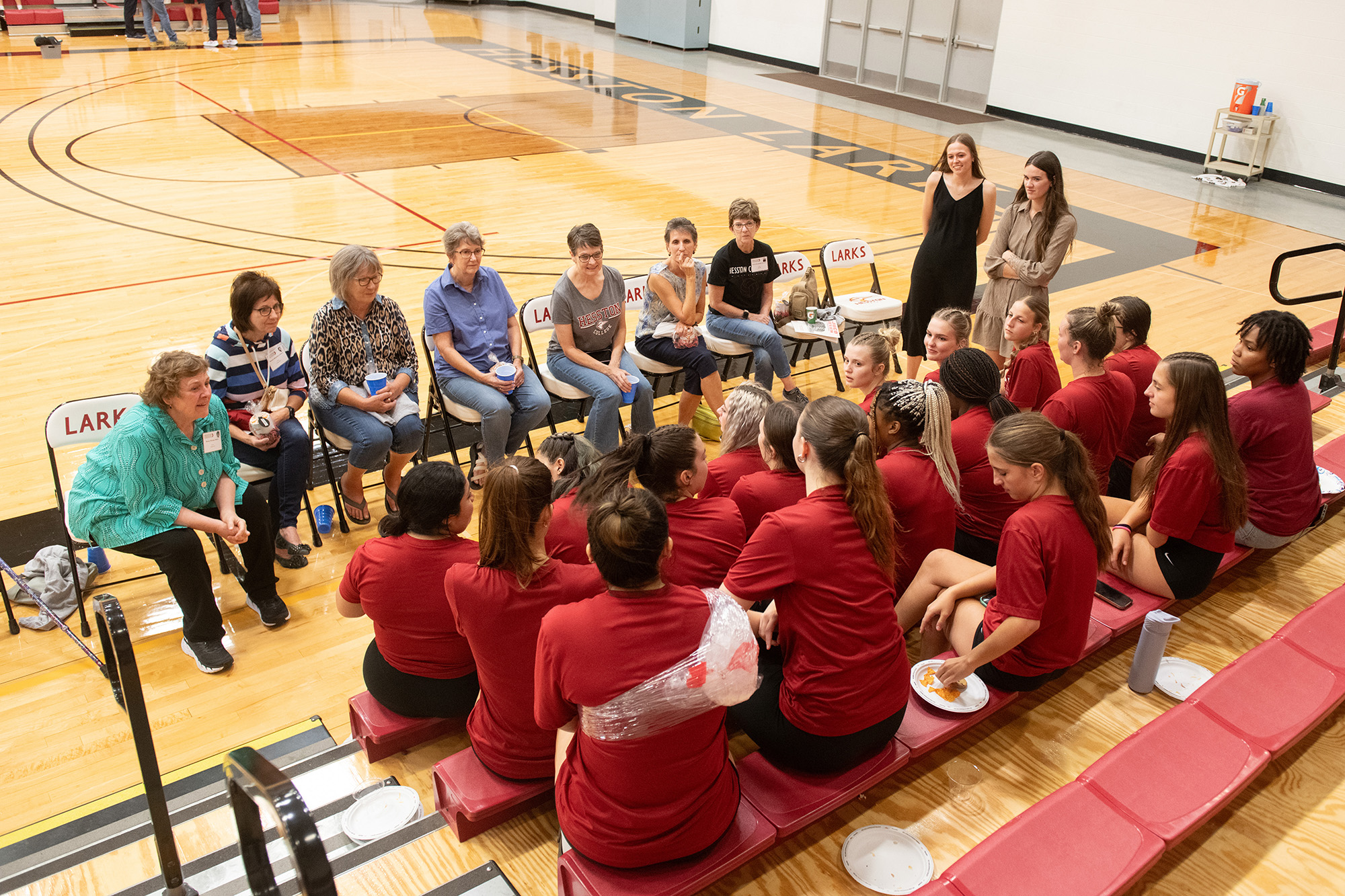 Homecoming 2024 hall of fame meet and greet - volleyball teams