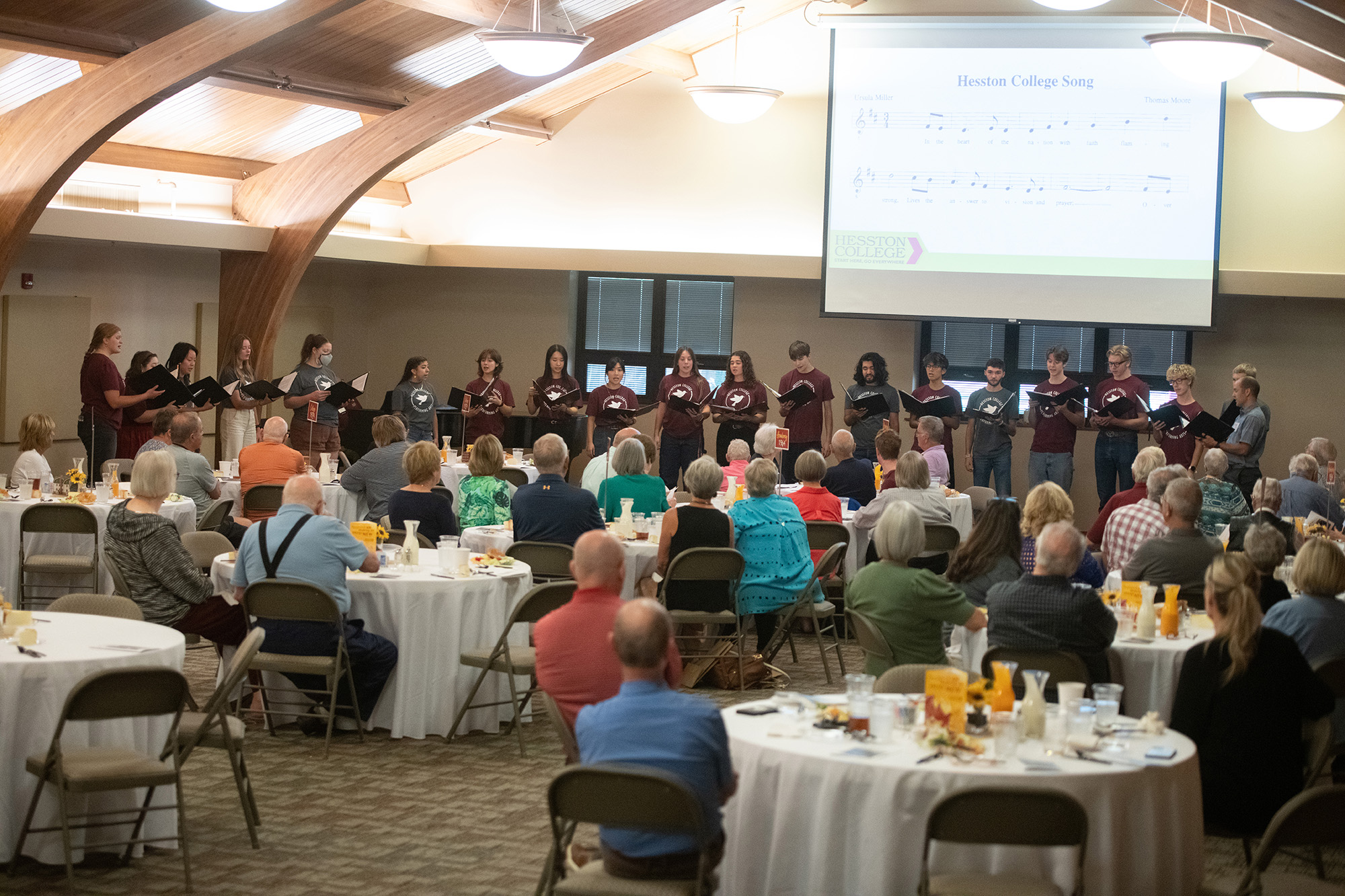 Bel Canto Singers perform at the Golden Gables Luncheon