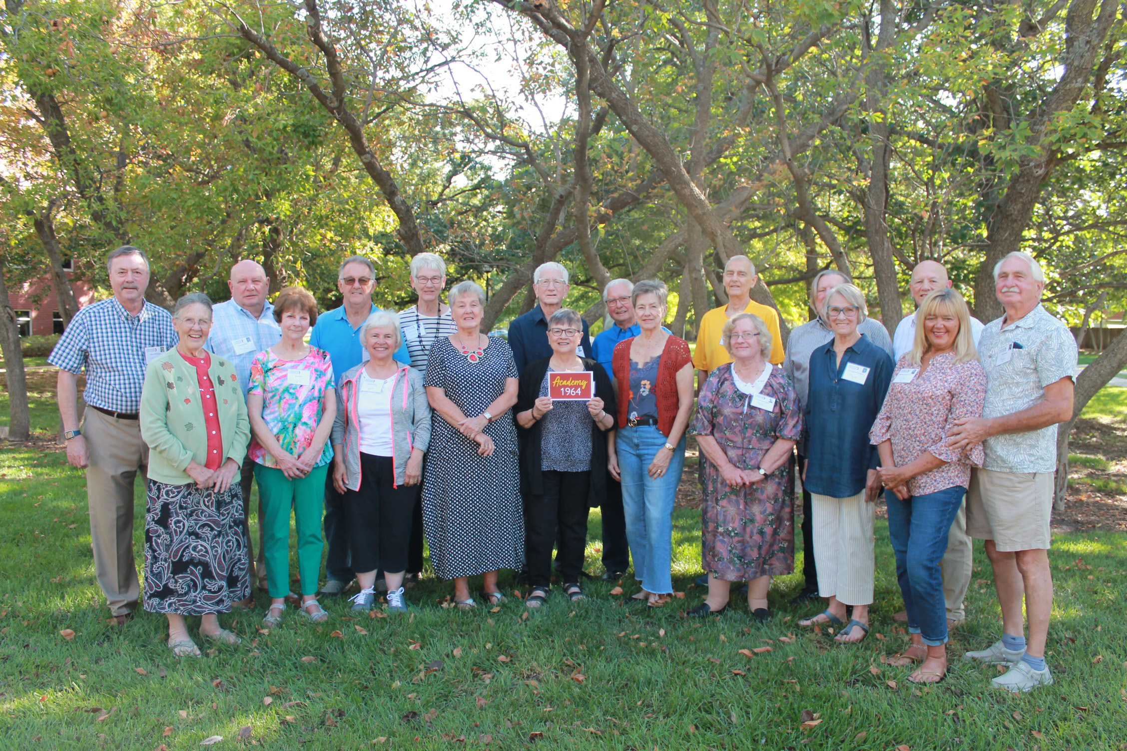 group photo - Academy class of 1964 with spouses