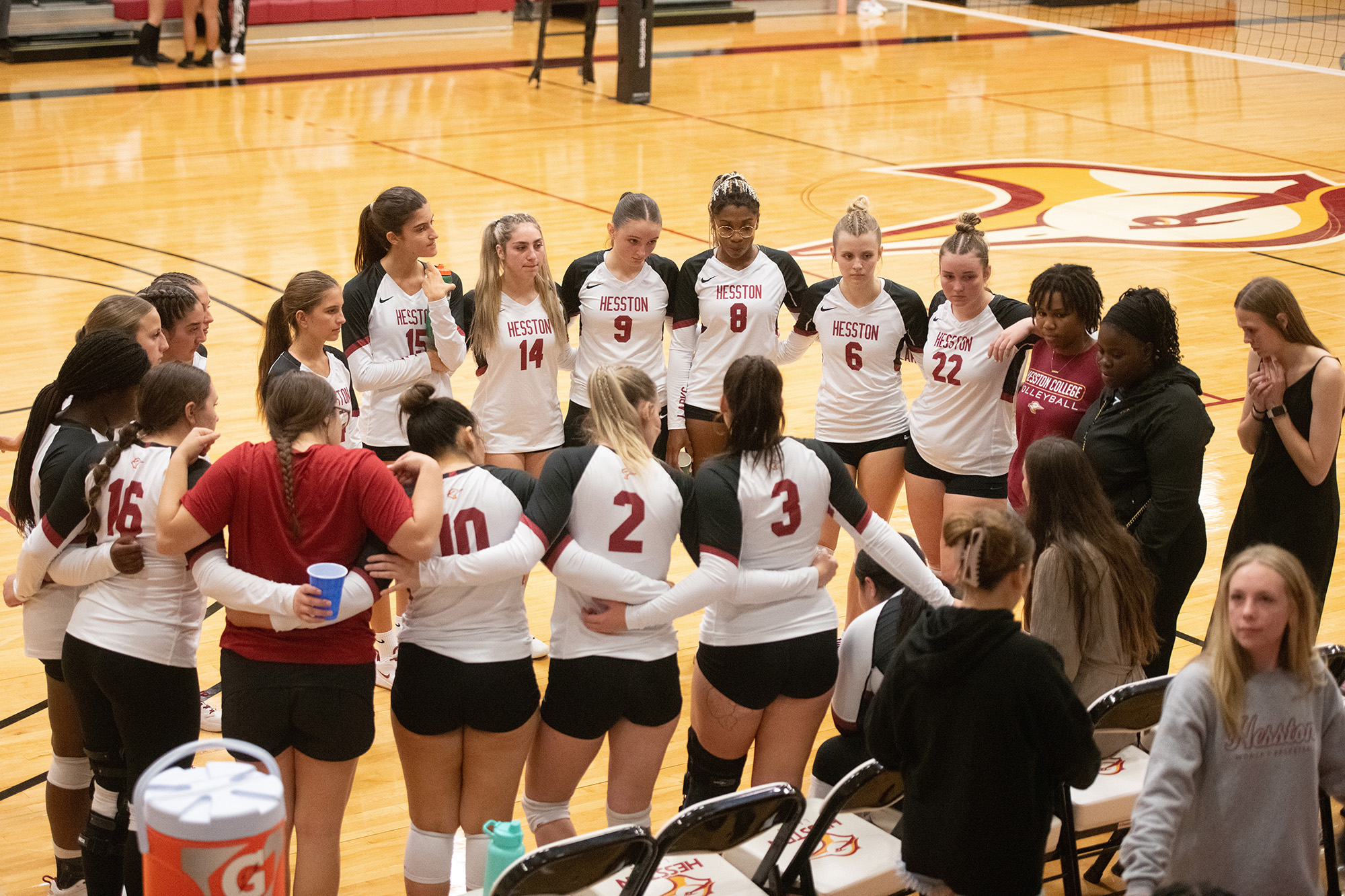 Homecoming 2024 volleyball match vs. Bethel JV - timeout