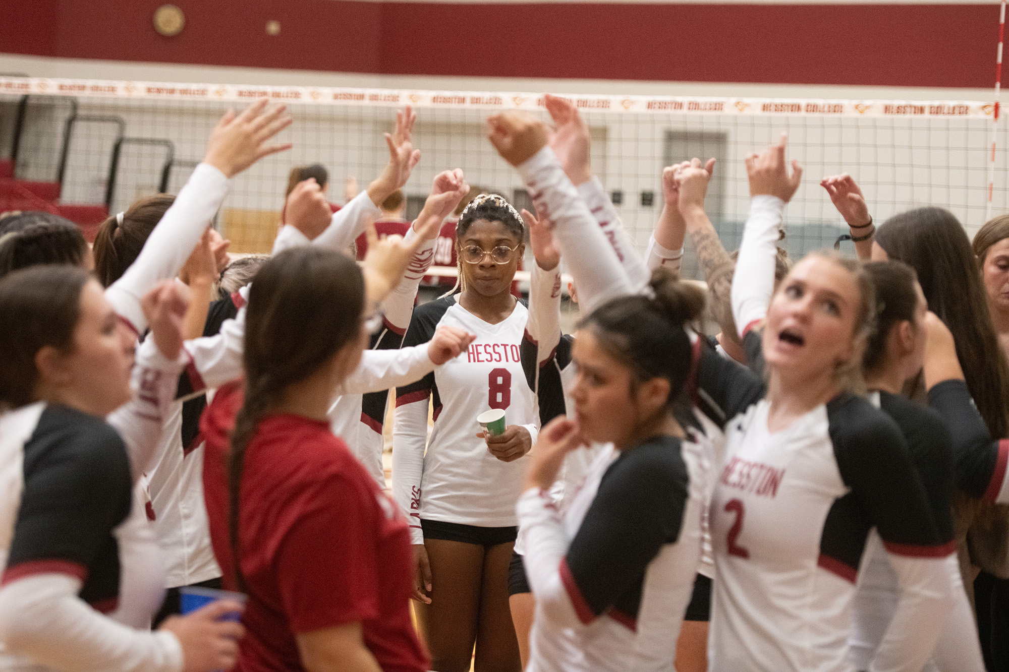 Homecoming 2024 volleyball match vs. Bethel JV - timeout