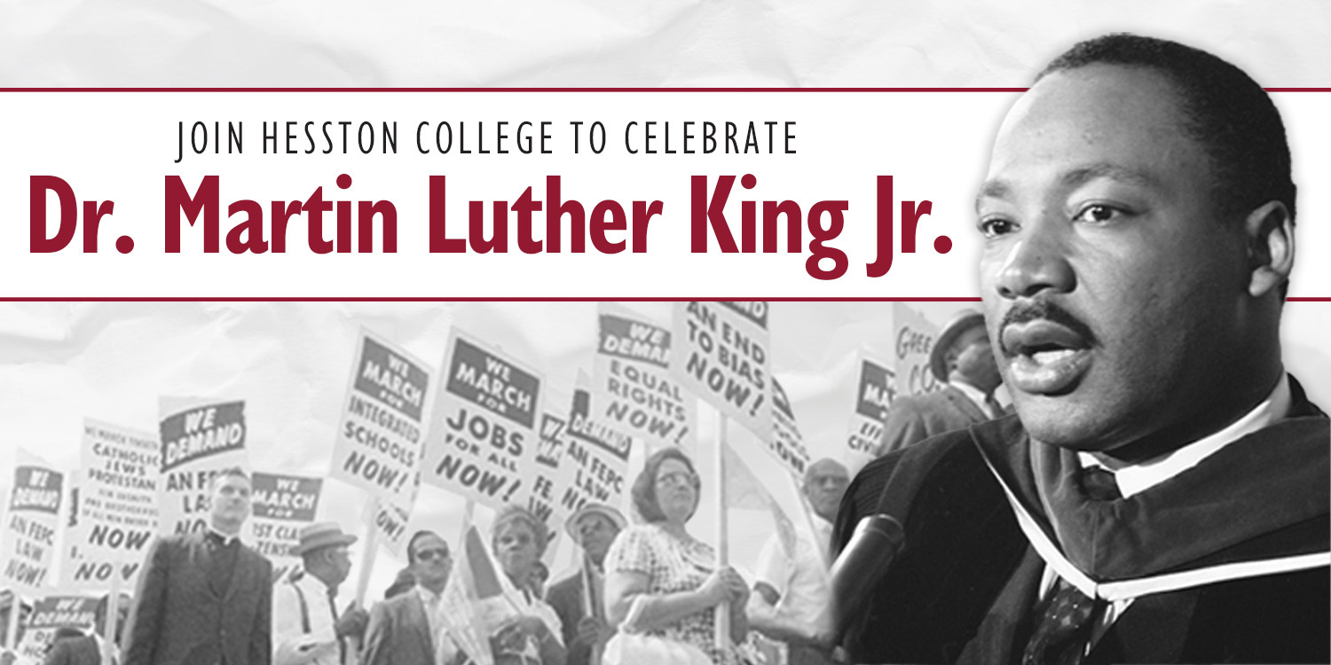 Join Hesston College to celebrate Dr. Martin Luther King Jr.